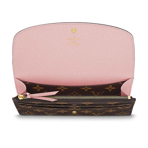 lv emilie wallet size|emilie wallet lv price.